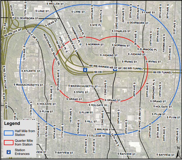 Map of Judkins Park Study Area