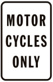 motorcycles only