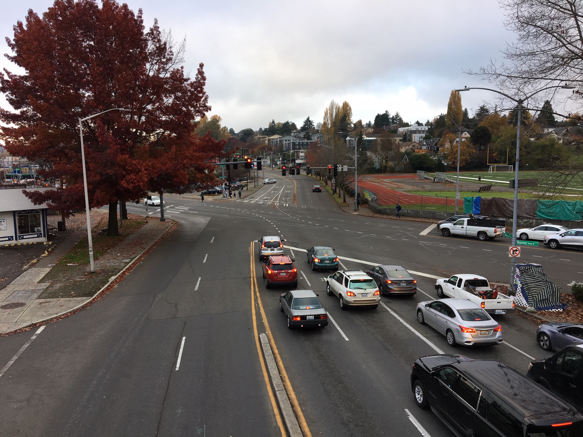 Intersection of Rainier and MLK