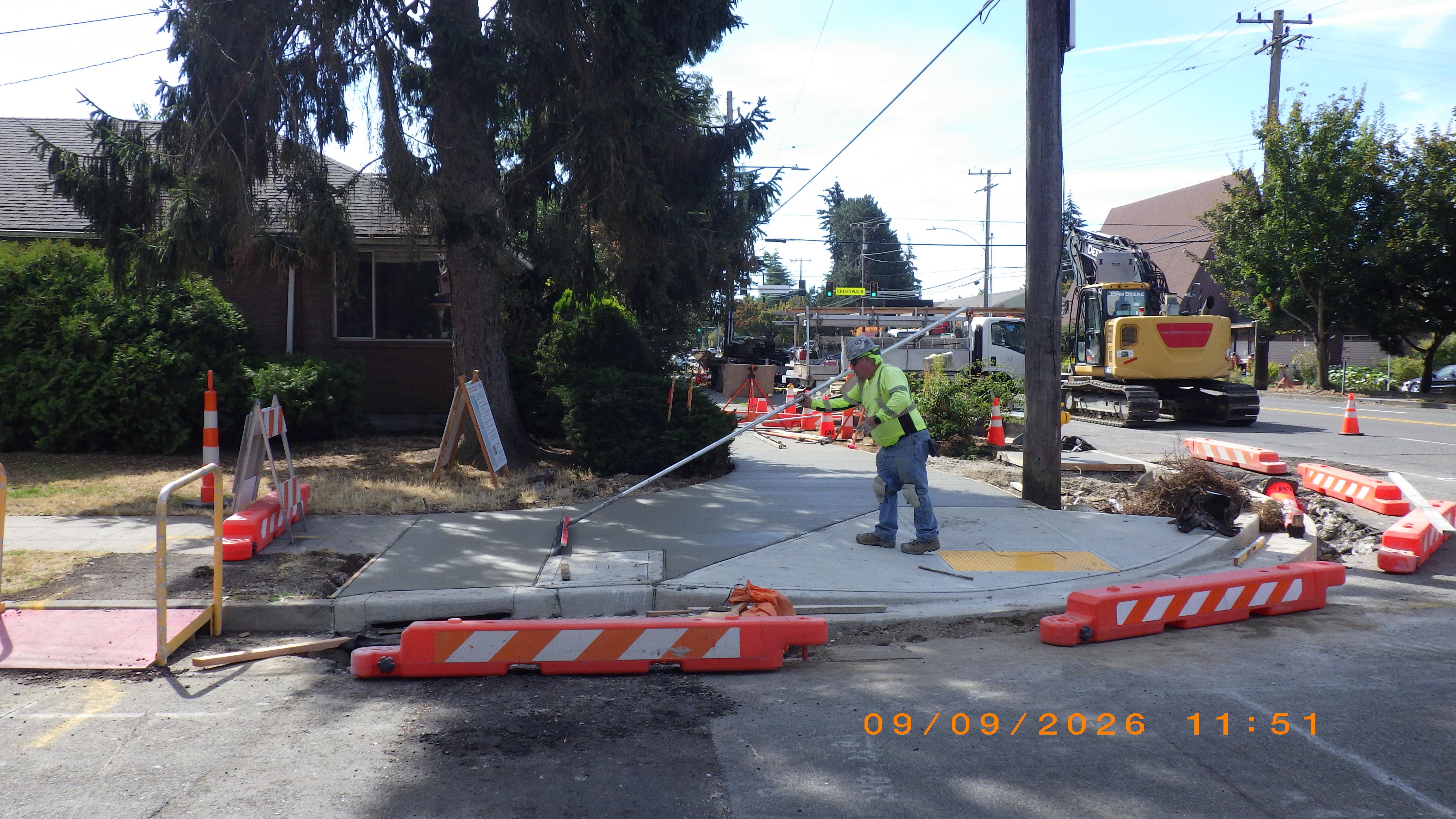 Greenwood Ave Construction