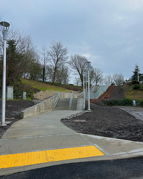 A view of the Staircase from Hiawatha Pl S