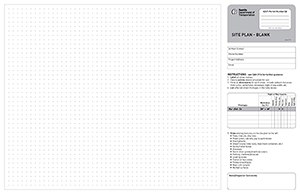 Blank Site Plan