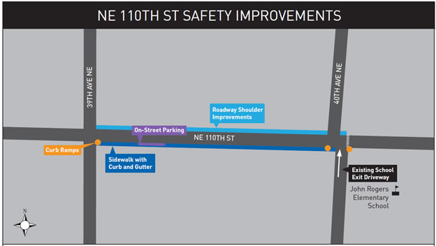 NE 110th ST Safety Improvements