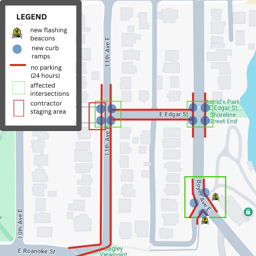 Boyer and Delmar Overview Map