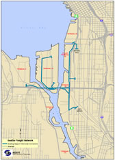 Seaport Intermodal Connectors Map image