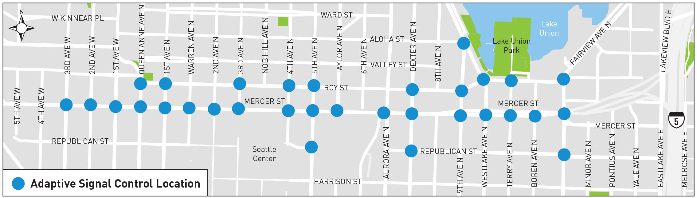 Map of where Mercer SCOOT is.