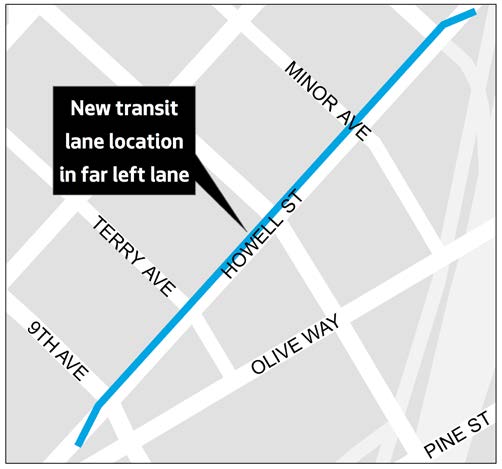 Howell St project map