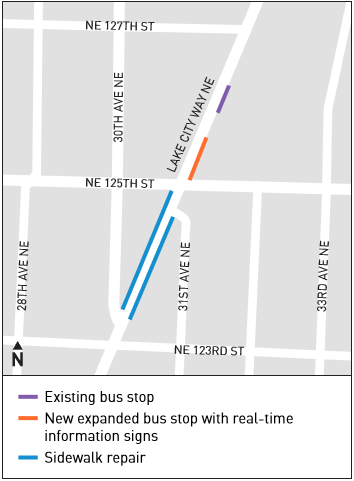 Lake City Way Transit & Pedestrian Improvements