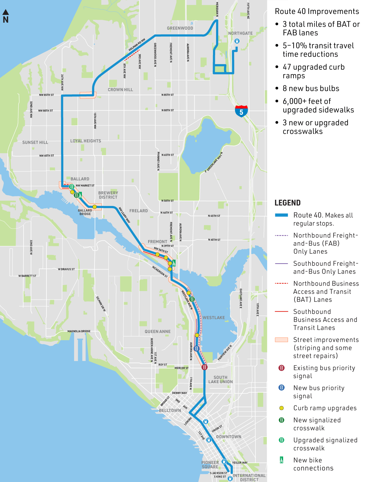 Route 40 Updated Map
