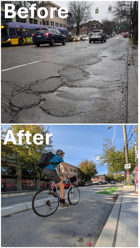 Fremont Ave Before and After