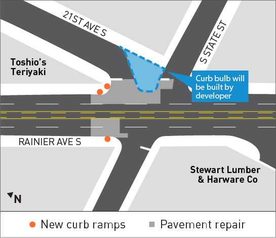 rainier ave s map