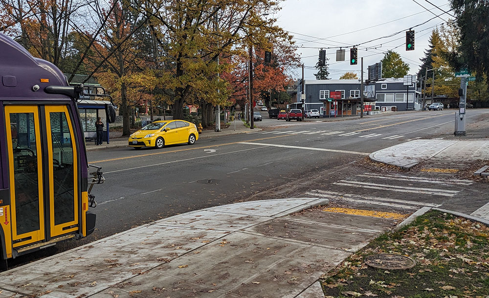 Improvements along Brandon and Rainier