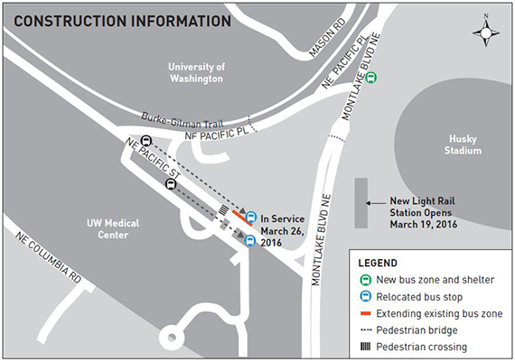 Map of construction information
