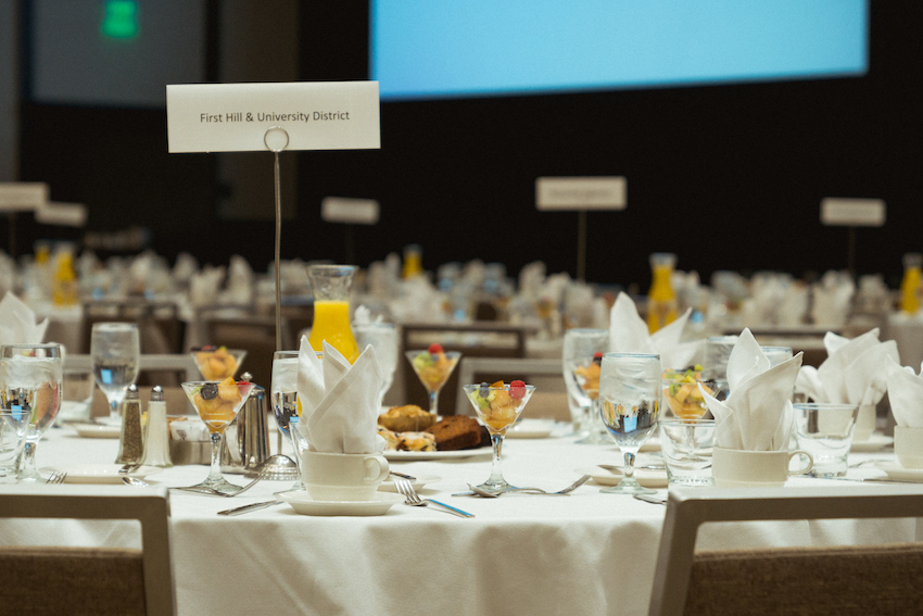 Network table at the CTR Champions Awards Ceremony