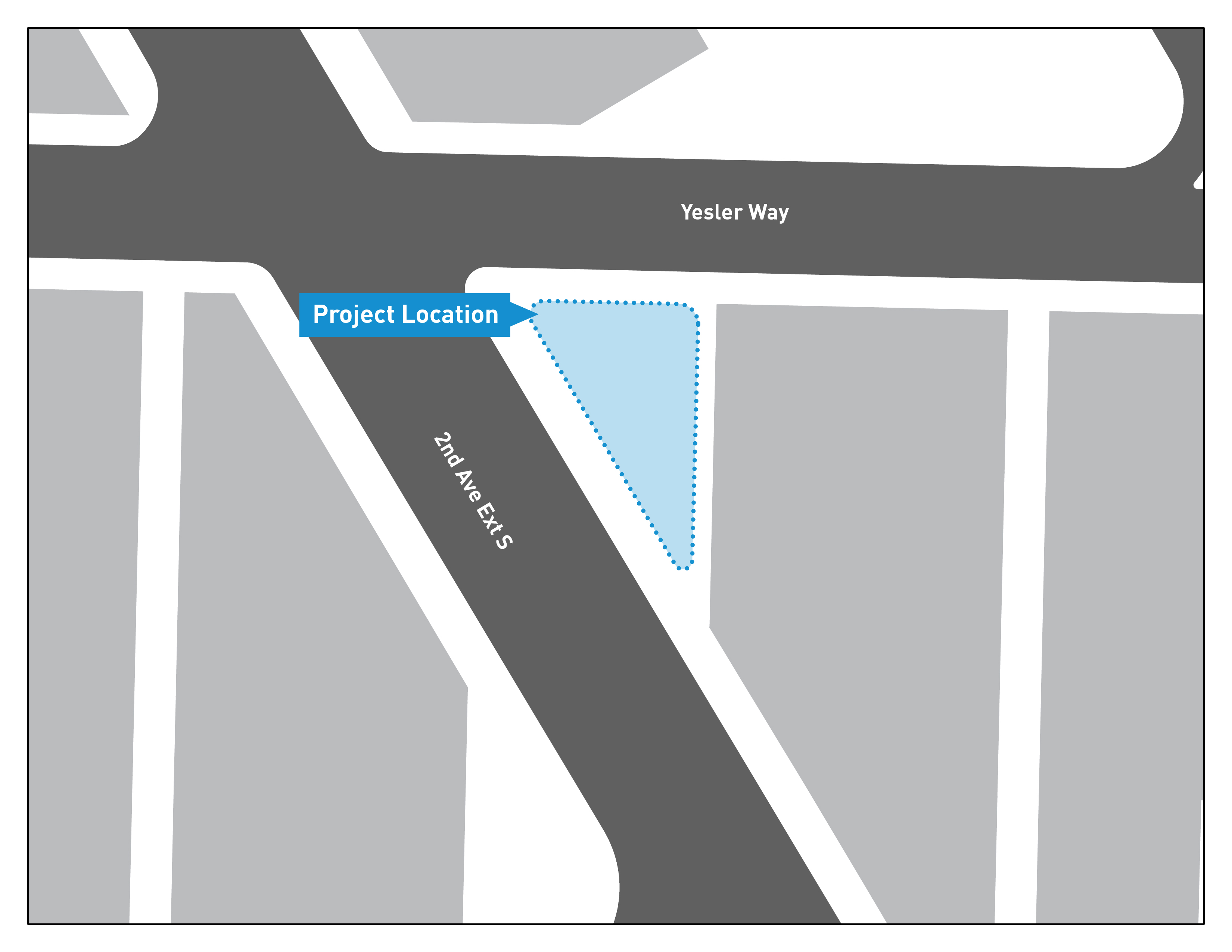 project location map of Fortson Square