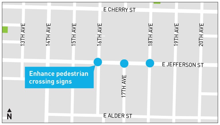 16th Ave Area Map