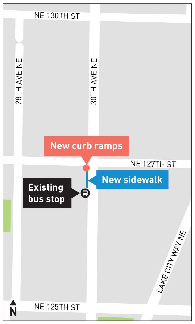 30th Ave NE Project Map