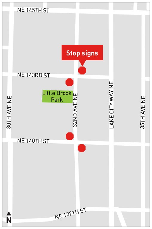 32nd Ave NE Project Map