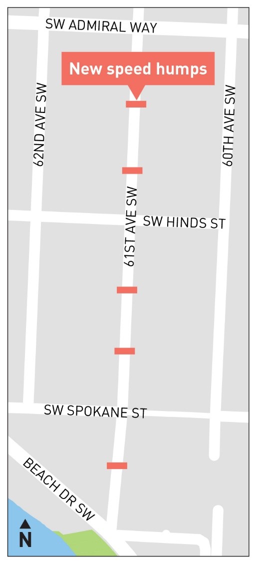 61st Ave SW Project Map