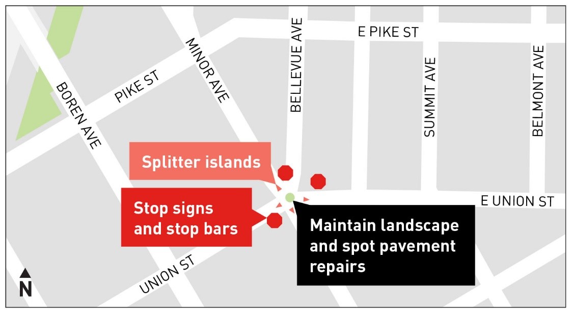 Bellevue Ave Project Map