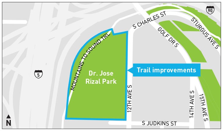 Dr Jose Rizal Park Project Map