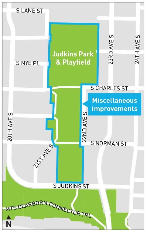 Judkins Park Project Map