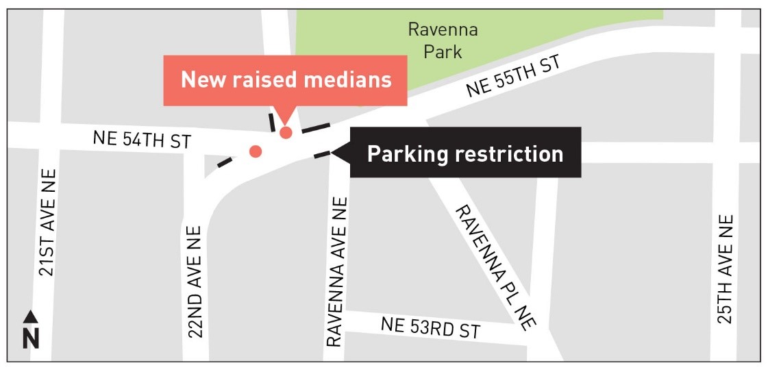 Ravenna Ave Project Map