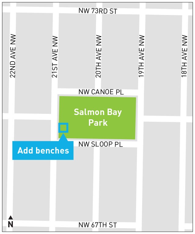 Salmon Bay Park Project Map