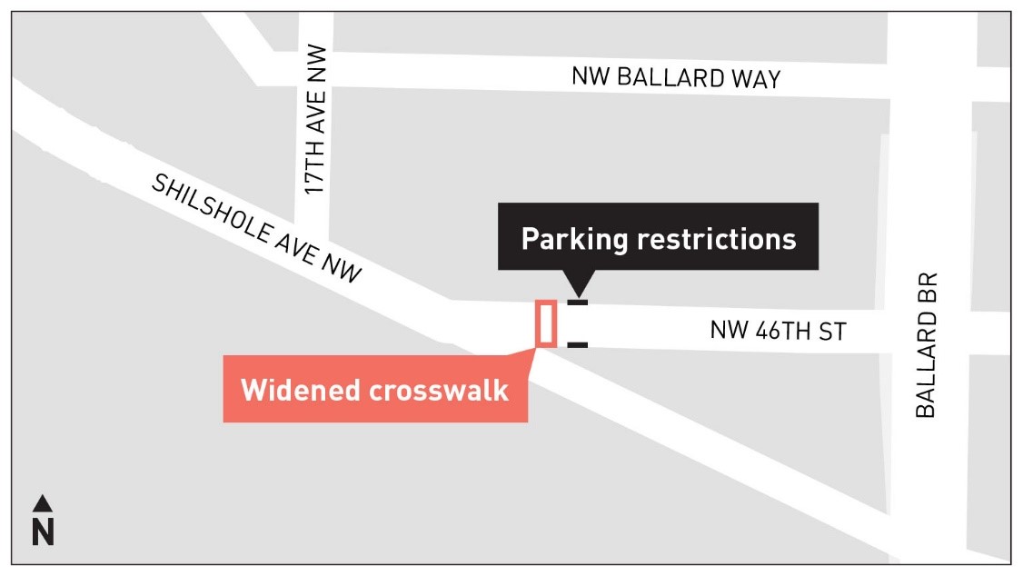 Shilshole Ave NW Project Map