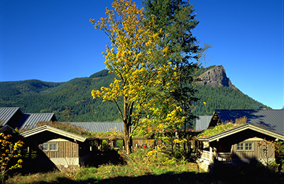 Photo of the exterior of the Education Center