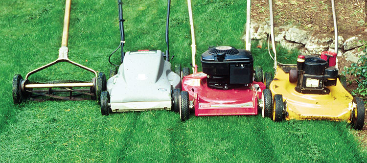 Photo of 4 mulching mowers