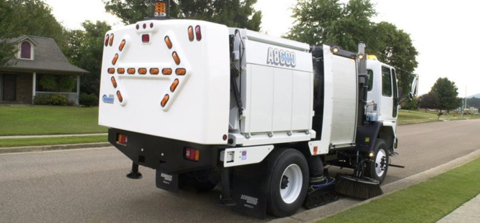 Photo of street sweeper