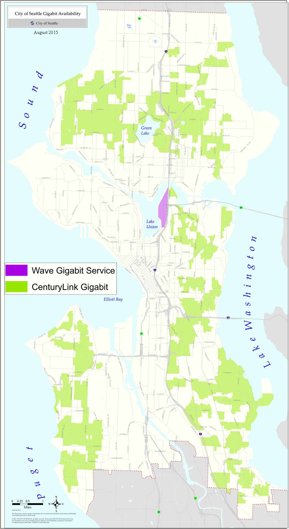 Gigabit Availability