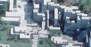 Freeway Park from above