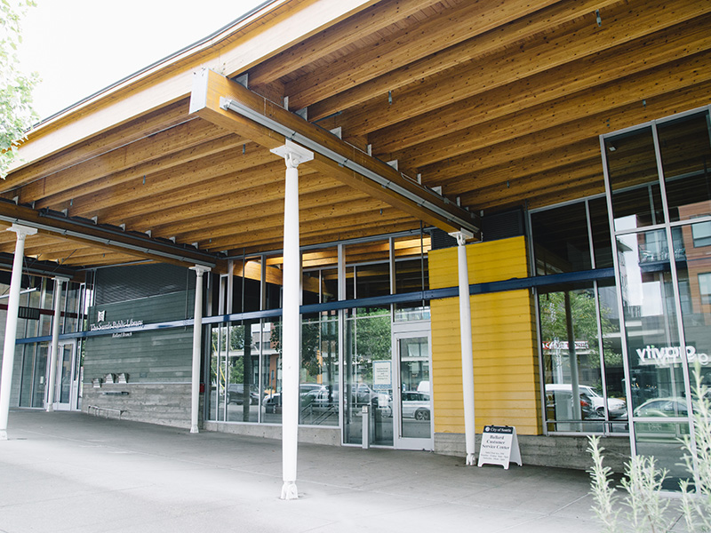 Exterior of the Ballard Customer Service Center
