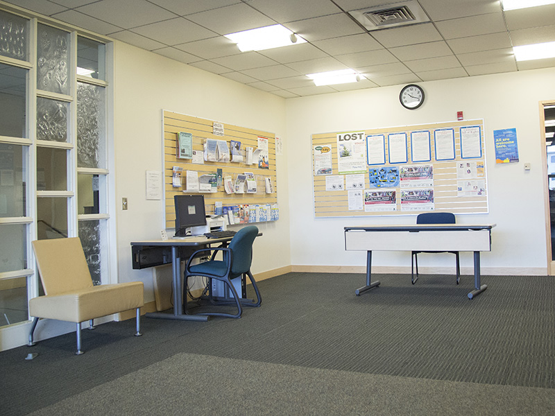 Inside the Lake City Customer Service Center