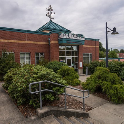 Outside photo of the Miller Community Center
