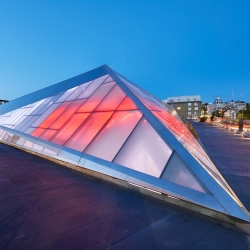 Denny Sub Station at Night