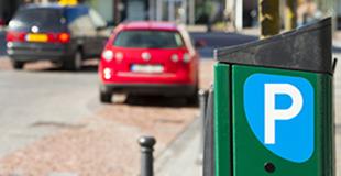 Image of a parked car