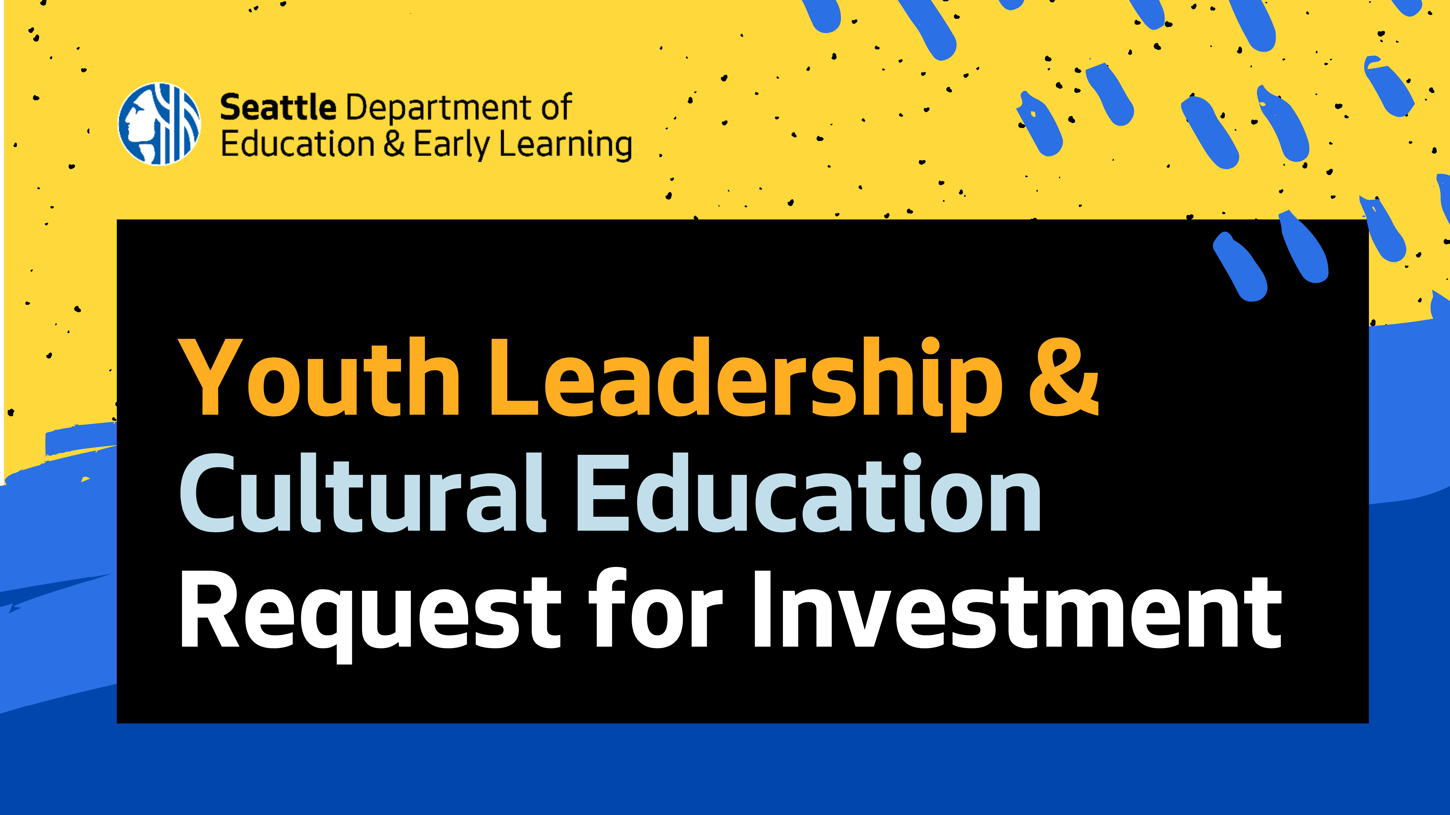 Apply for DEEL's Youth Leadership & Cultural Education RFI