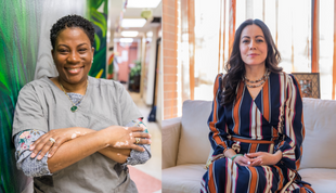 Image depicts African American and Asian American preschool program directors.