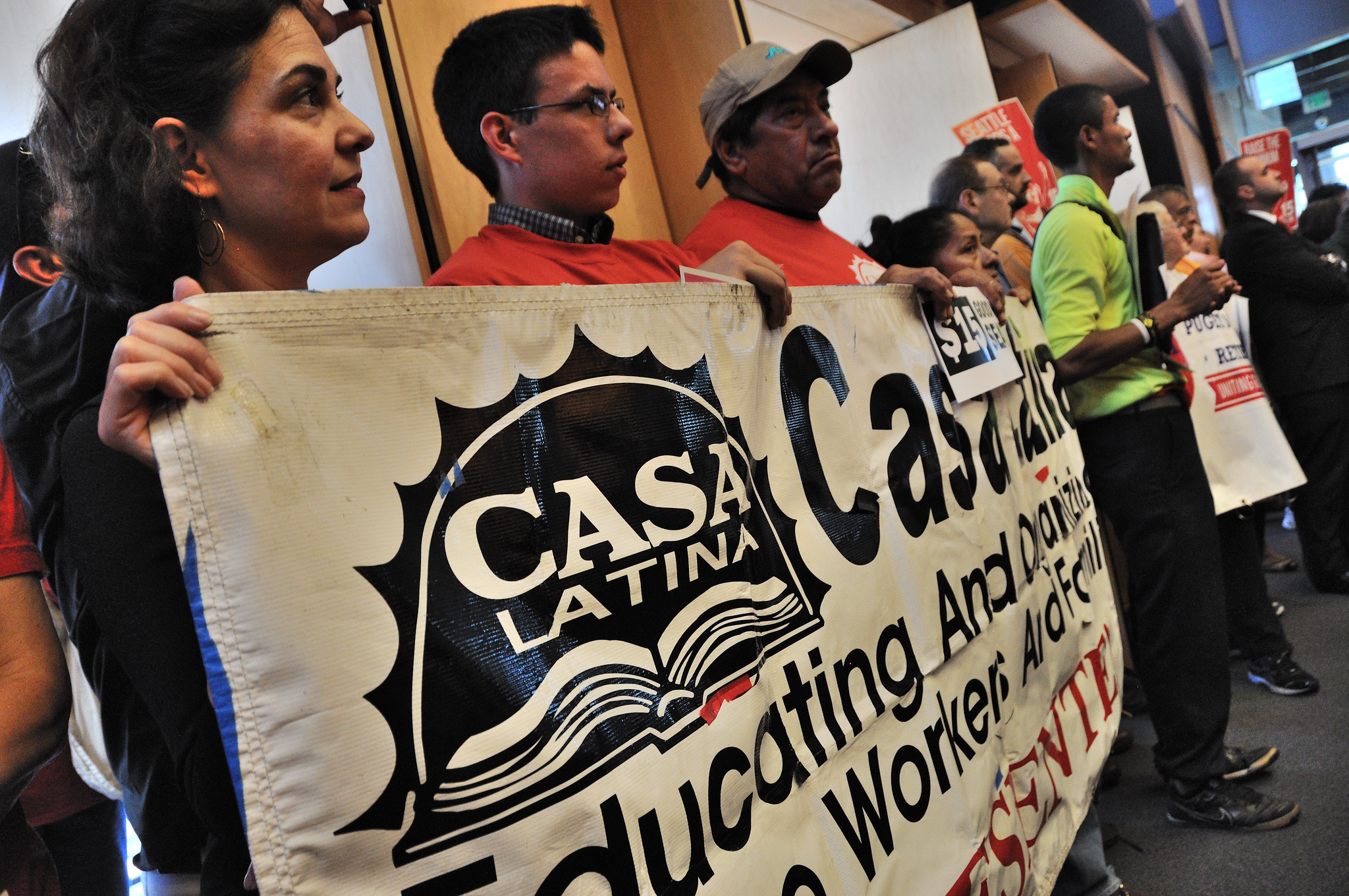 "Casa Latina": Seattle City Council Votes to Raise Minimum Wage to $15, Monday, June 2, 2014