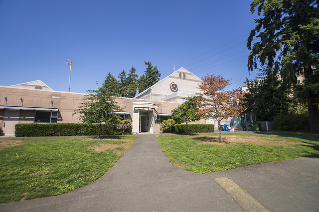 Bitter Lake Community Center outside