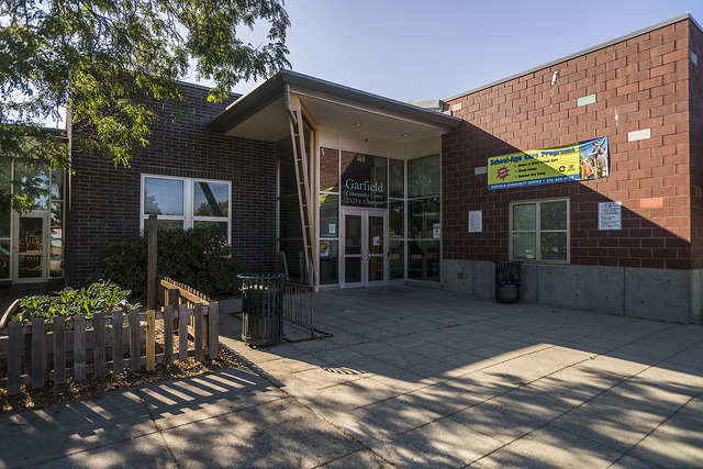 Garfield Community Center entrance