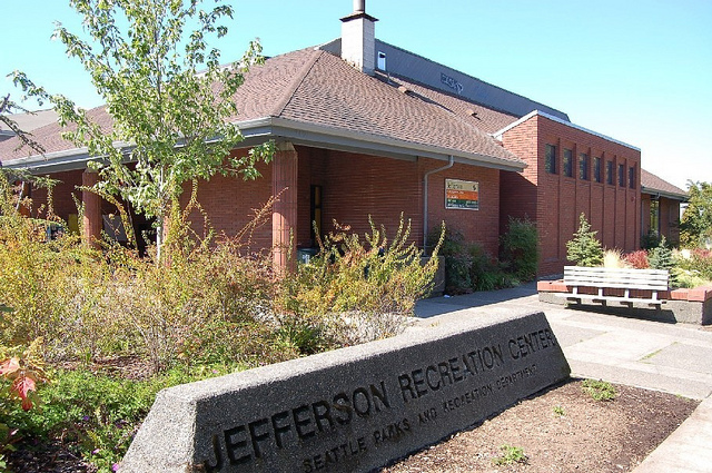 Jefferson Community Center sign