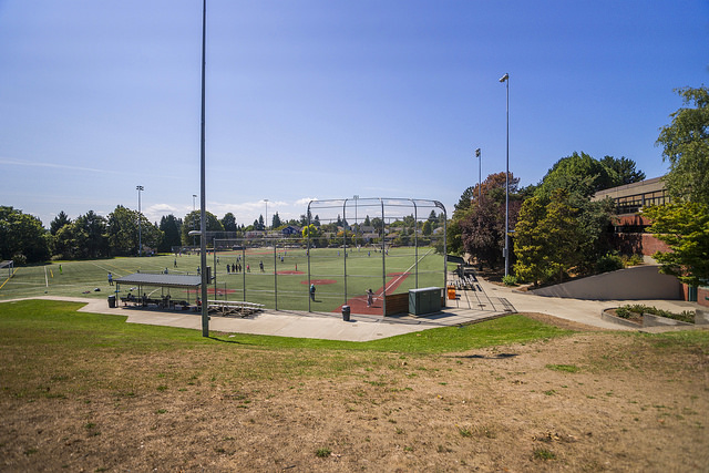 Loyal Heights Community Center baseball diamond