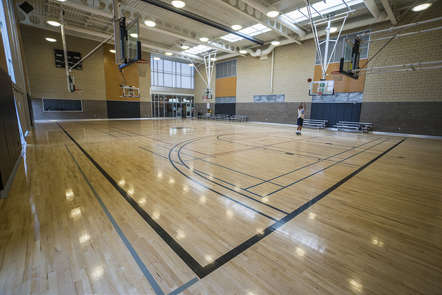 Rainier Beach Community Center basketball court