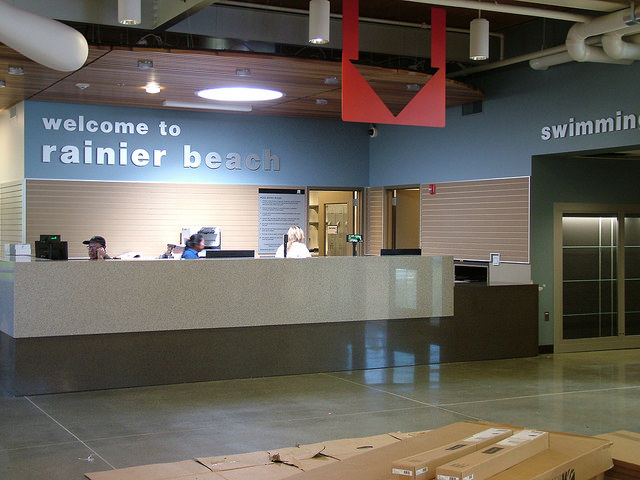 Rainier Beach Community Center lobby