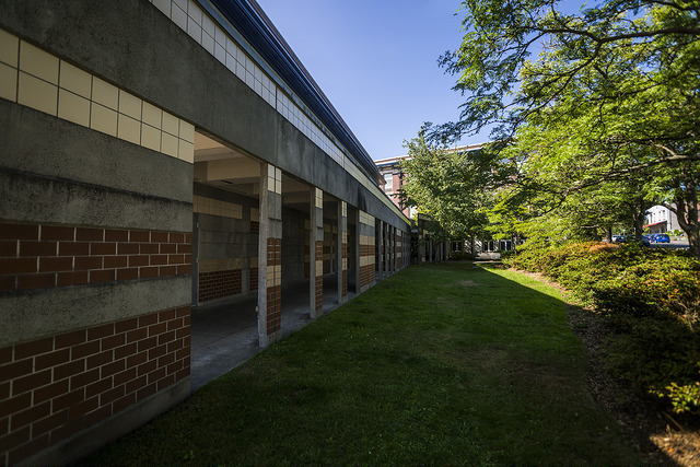 Ravenna-Eckstein Community Center side wall