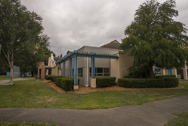 South Park Community Center entrance
